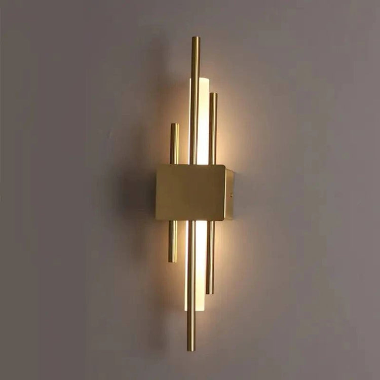 Modern LED wall lamp with sleek design and energy-efficient lighting