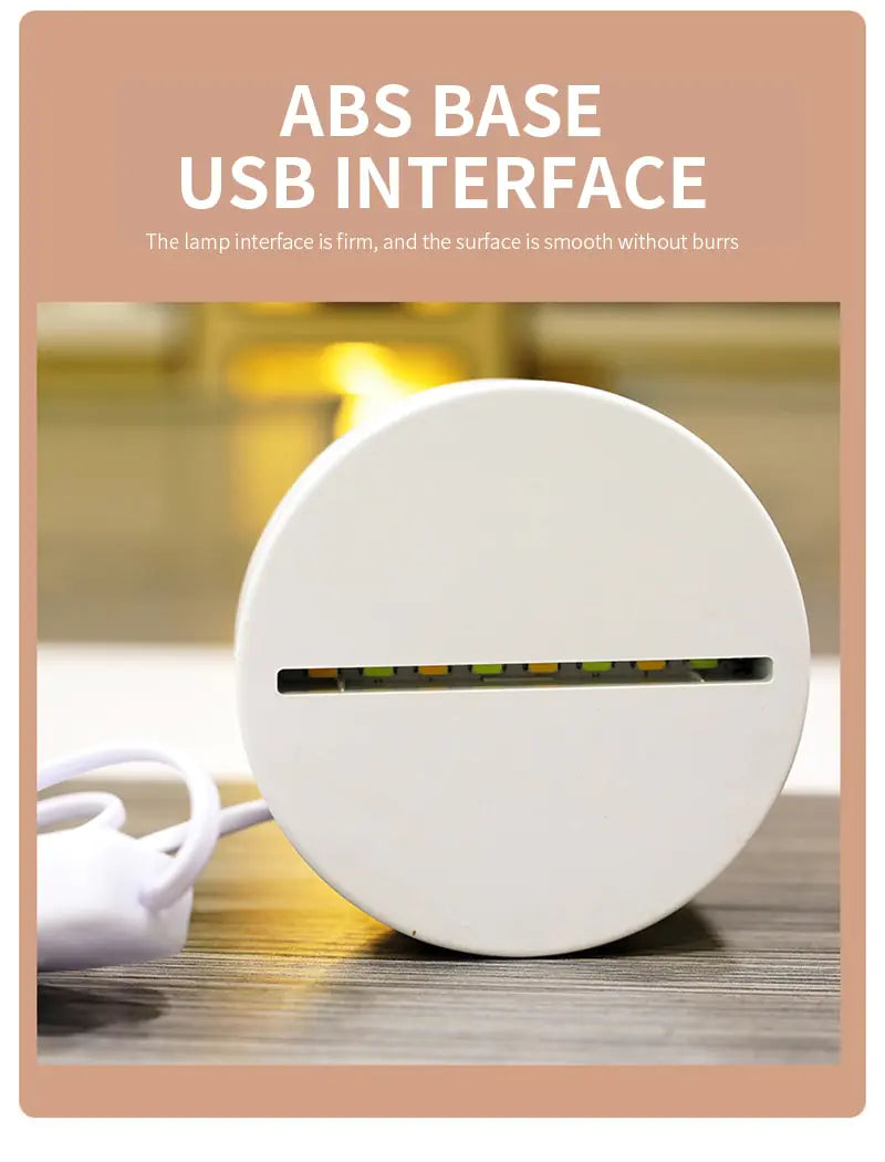 3D LED Lamp