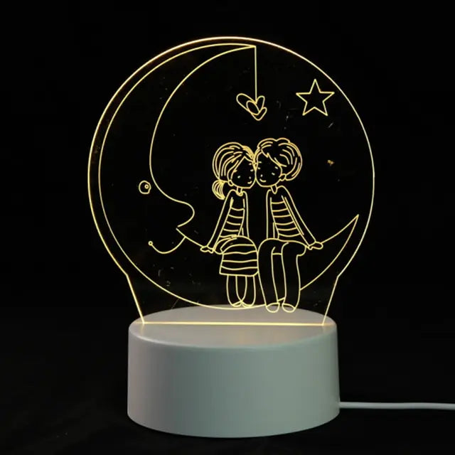 3D LED Lamp
