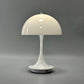 Portable rechargeable LED lamp with dimmable metal design and USB charging