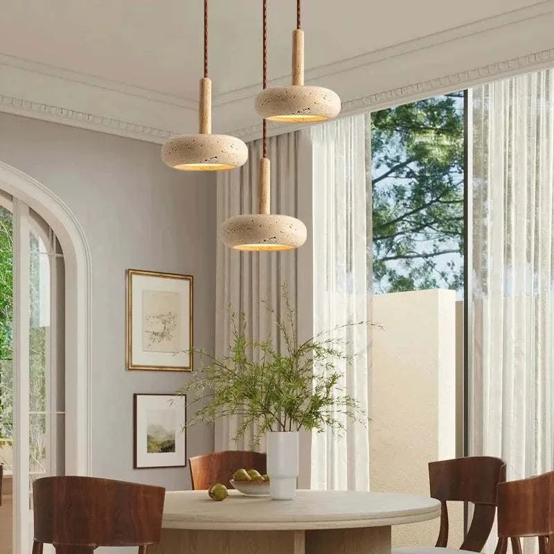 Retro Lux Drop Light lamp with three heads in a minimalist Nordic vintage design