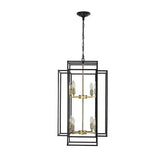 8 Lights Black & Gold Lantern Tiered Chandelierspecification
Origin:
China
Main Color:
gold
Main materials:
iron
Product Style:
farmhouse
Product dimensions
Assembly Length (in.):
18.10
Assembly Width (inches):
1Alphas lightAlphas lightBlack & Gold Lantern