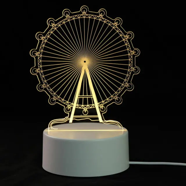 3D LED Lamp