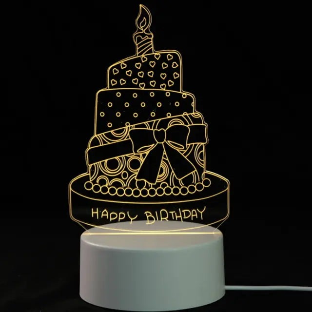 3D LED Lamp