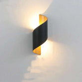 Modern LED waterproof outdoor wall lamp with sleek design and durable build for patios and gardens