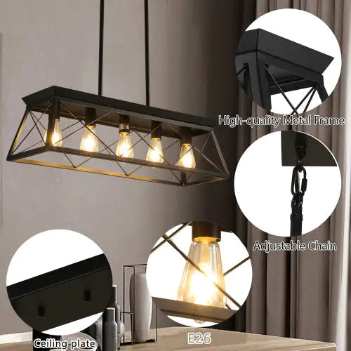 Farmhouse Chandelier For Dining Room