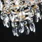 Golden Crystal Chandelier, Large Modern Luxury Chandelier, Suitable For Living Room, Dining Room, Bedroom, Hallway