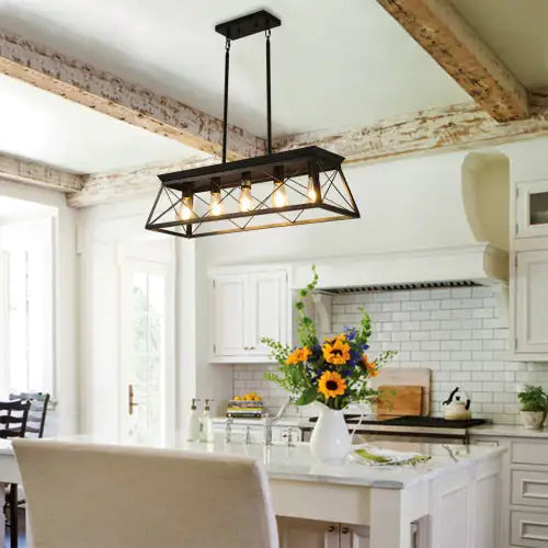 Farmhouse Chandelier For Dining Room