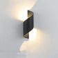 LED waterproof outdoor wall lamp with sleek design and energy-efficient lighting installed on a patio wall