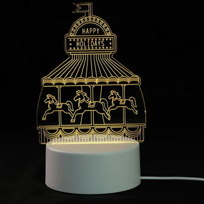 3D LED Lamp