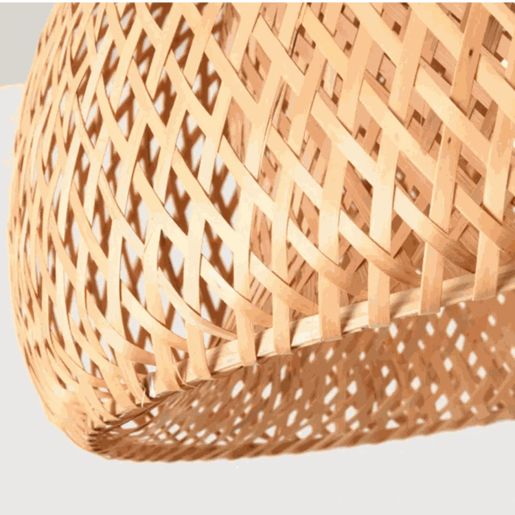 Kuma Bamboo Lamp eco-friendly bamboo lamp with warm dimmable light and minimalist design