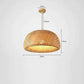 Kuma Bamboo Lamp with eco-friendly bamboo design and warm, dimmable light creating a cozy atmosphere