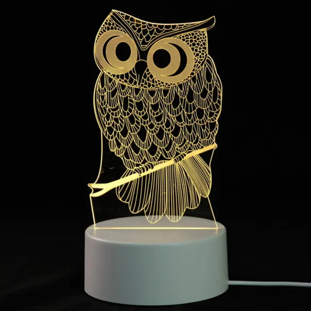 3D LED Lamp