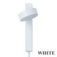 LED indoor Wall Lamps featuring a sleek white aluminium body with an adjustable round head for directional light