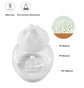 Ultrasonic air humidifier with LED lamp emitting mist for home comfort and improved indoor air quality