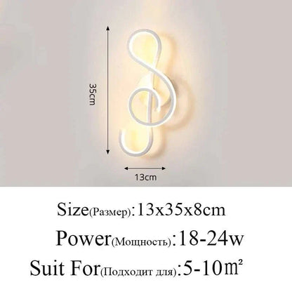 Modern Wall Lamps with white acrylic material, aluminum frame, and elegant looped design, measuring 13x35 cm for contemporary lighting.