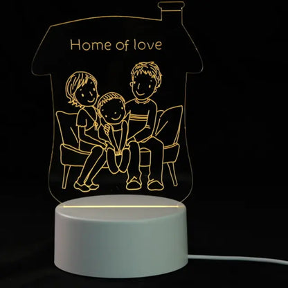 3D LED Lamp