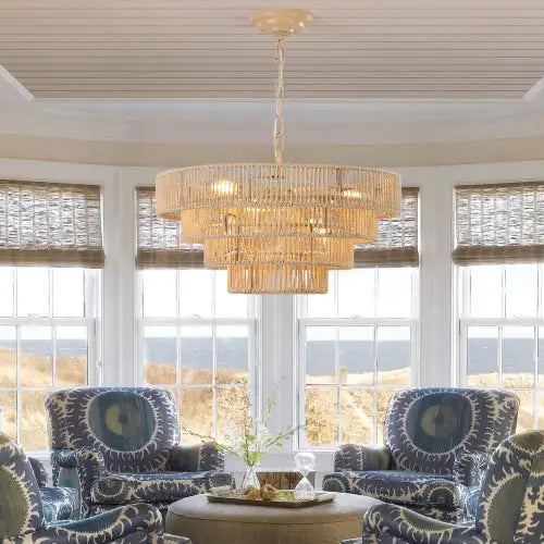 Bohemian Woven Chandelier