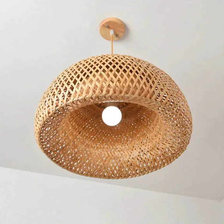 Kuma Bamboo Lamp with natural bamboo design and warm dimmable light for eco-friendly home decor