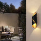 Modern LED waterproof outdoor wall lamp with sleek design and energy-efficient lighting